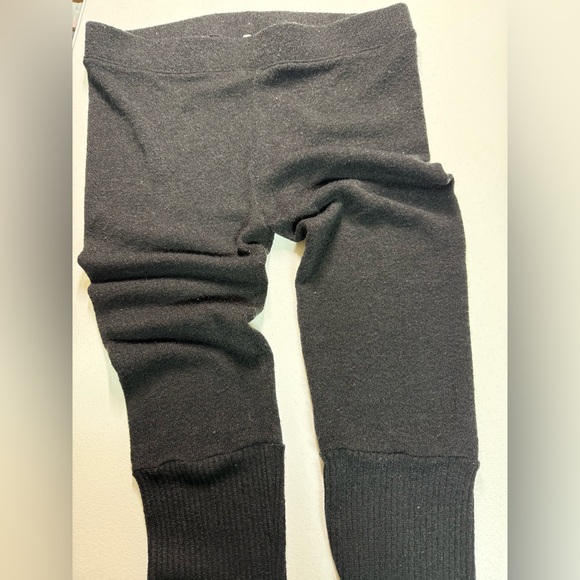 Free People Intimately Black Ribbed Leggings - Picture 9 of 14